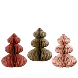 SAPIN PAPIER H60CM 3ASS de Déco de Noël - Jardinerie Bordeaux et Libourne dans K004