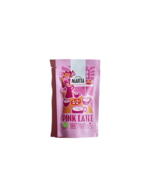 Pink latte boost infusion énergisante aux plantes - 125g Atelier Marta de Herboristerie et Esotérisme à Libourne dans A161