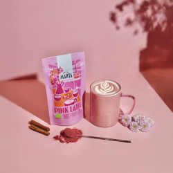 Pink latte boost infusion énergisante aux plantes - 125g Atelier Marta de Herboristerie et Esotérisme à Libourne dans A161