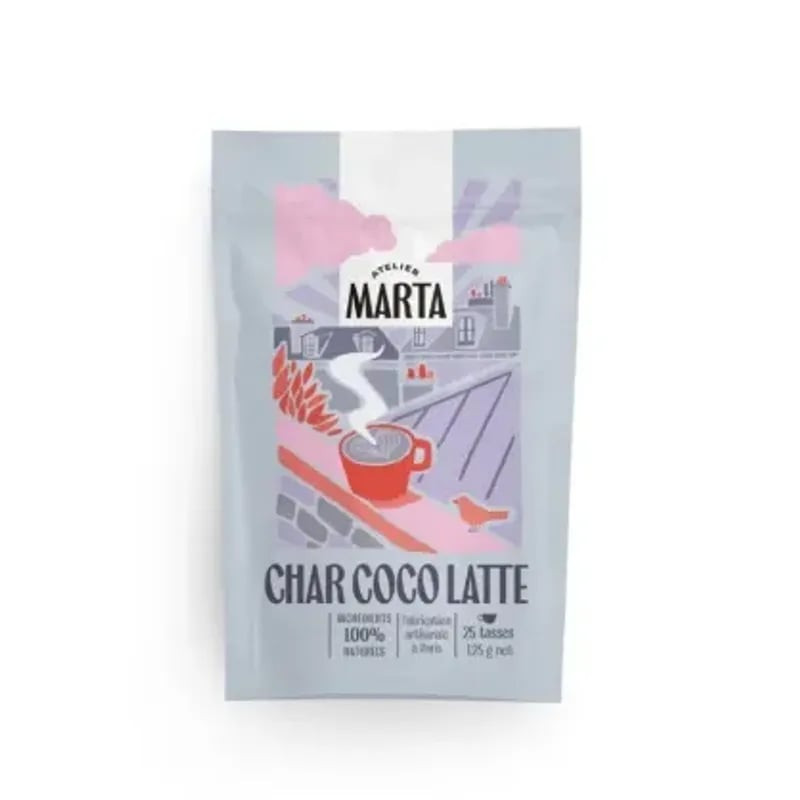 Char-coco latte purifiant, bien-être et équilibre - 125g Atelier Marta de Herboristerie et Esotérisme à Libourne dans A161
