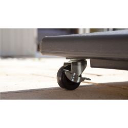 Roues X4 pour Pied Parasol - Mobilité et Stabilité Optimale pour Votre Parasol
