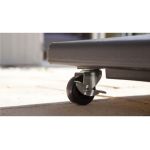 Roues X4 pour Pied Parasol - Mobilité et Stabilité Optimale pour Votre Parasol
