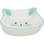 Gamelle, tete de chat avec visage, en ceramique, 0,25 l/12 x 12 cm de Trixie - Produit pour animaux dans T050