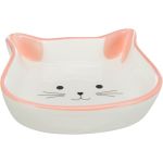 Gamelle, tete de chat avec visage, en ceramique, 0,25 l/12 x 12 cm de Trixie - Produit pour animaux dans T050