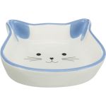 Gamelle, tete de chat avec visage, en ceramique, 0,25 l/12 x 12 cm de Trixie - Produit pour animaux dans T050