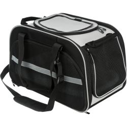 Sac pour le transport et le sejour Valery, 29 x 31 x 49 cm, noir/gris de Trixie - Produit pour animaux dans T050