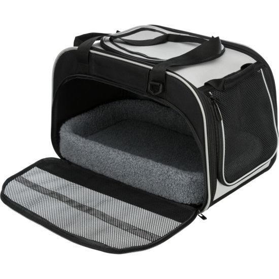 Sac pour le transport et le sejour Valery, 29 x 31 x 49 cm, noir/gris de Trixie - Produit pour animaux dans T050