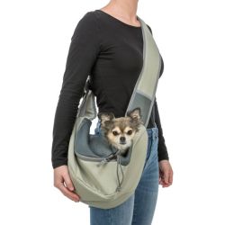 Sac frontal en bandouliere, 50 x 25 x 18 cm, vert clair de Trixie - Produit pour animaux dans T050