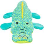 Crocodile en tissu pour chien, jouet ludique 33 cm de Trixie - Produit pour animaux dans T050