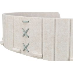 Lit emelie ovale en feutre pour chat 50x42 cm sable gris de Trixie - Produit pour animaux dans T050