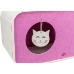 Abri Emelie carré en feutre pour chat 58x29x27 cm sable/baie de Trixie - Produit pour animaux dans T050