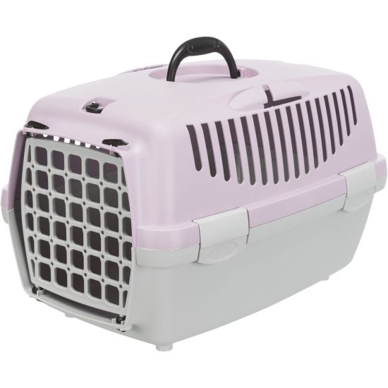 Box de transport Capri 1, XS 32 x 31 x 48 cm, gris clair/mauve de Trixie - Produit pour animaux dans T050