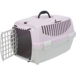 Box de transport Capri 1, XS 32 x 31 x 48 cm, gris clair/mauve de Trixie - Produit pour animaux dans T050