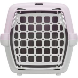 Box de transport Capri 1, XS 32 x 31 x 48 cm, gris clair/mauve de Trixie - Produit pour animaux dans T050