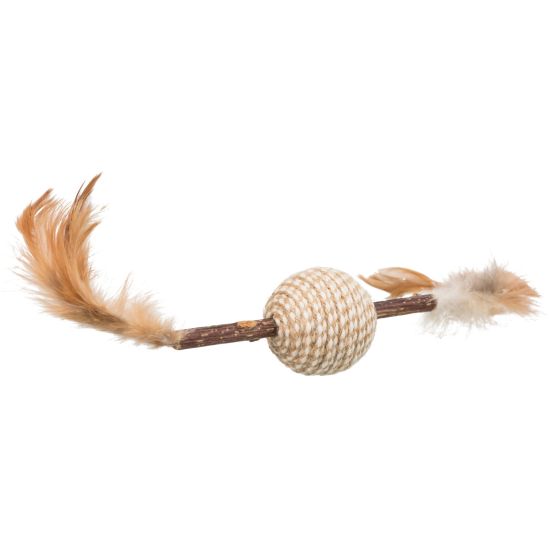 Jouet plume en matatabi, 20 cm de Trixie - Produit pour animaux dans T050