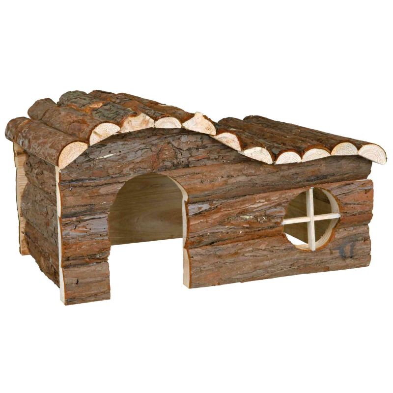 Maison Hanna, lapin,ecorce de bois, 43 x 22 x 28 cm de Trixie - Produit pour animaux dans T050