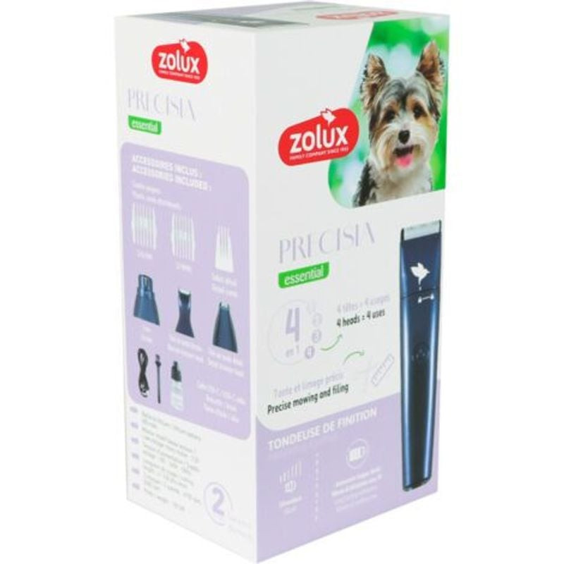 Tondeuse précisia pour chiens avec lame ajustable et silencieuse de Zolux - Produit pour animaux dans Z002