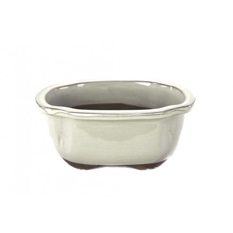 POT OVALE 20X16.2X8.5CM CREME de Jardinerie Bordeaux Libourne Gironde dans M074