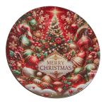 ASSIETTE DECORATIVE MERRY CHRISTMAS 33CM de Smart garden dans S1541