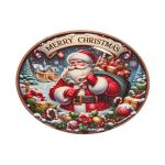 ASSIETTE DECORATIVE SANTA CLAUS 33CM de Smart garden dans S1541