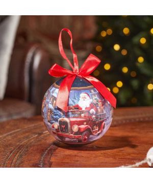 BOULE PERE NOEL CONDUISANT de Smart garden dans S1541