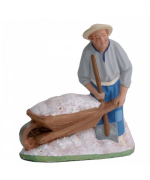 SALINIER A LA BROUETTE de Santons de Provence Escoffier dans E053