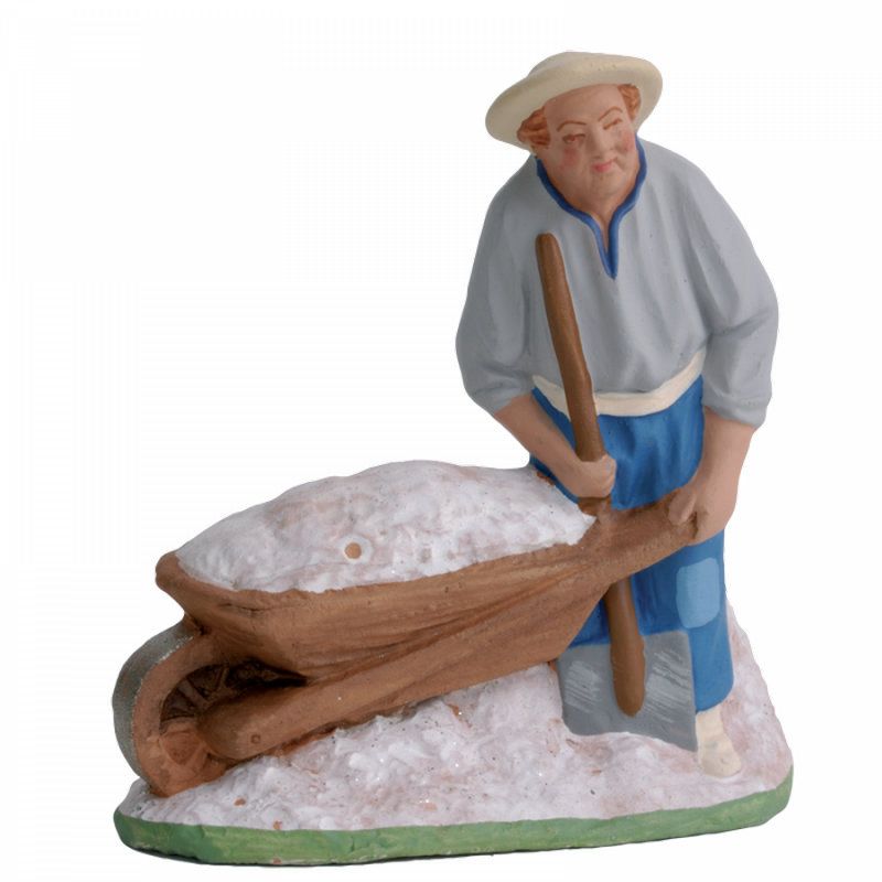 SALINIER A LA BROUETTE de Santons de Provence Escoffier dans E053