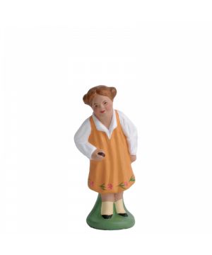 FILLETTE 2 de Santons de Provence Escoffier dans E053