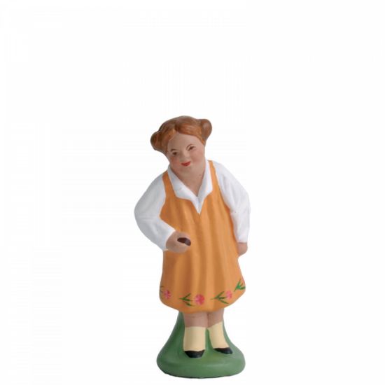 FILLETTE 2 de Santons de Provence Escoffier dans E053