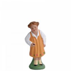 FILLETTE 2 de Santons de Provence Escoffier dans E053