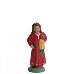 FILLETTE 3 de Santons de Provence Escoffier dans E053