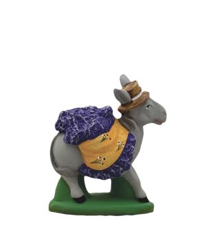 ANE AUX LAVANDES de Santons de Provence Escoffier dans E053