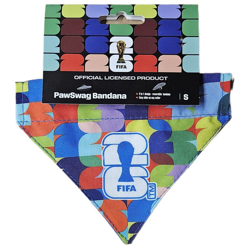/Bandana S FIFA 2026 de Trixie - Produit pour animaux dans Laisses, colliers et harnais pour chien