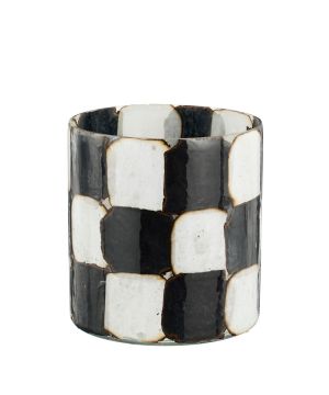 PORTEBOUGIE NOIR H12 D12CM de Edelman - deco maison et noël dans E009