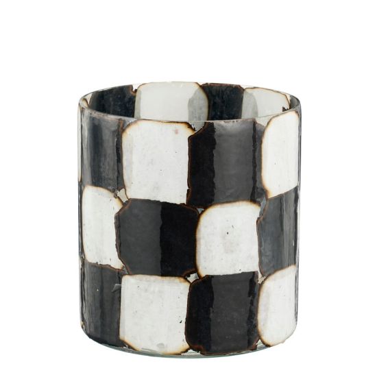 PORTEBOUGIE NOIR H12 D12CM de Edelman - deco maison et noël dans E009