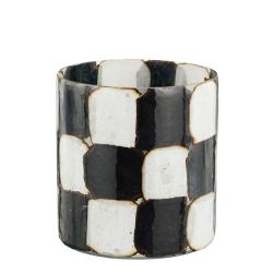 PORTEBOUGIE NOIR H12 D12CM de Edelman - deco maison et noël dans E009