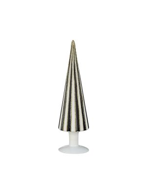 ARBRE NOIR BLANC H29 D8CM de Edelman - deco maison et noël dans E009