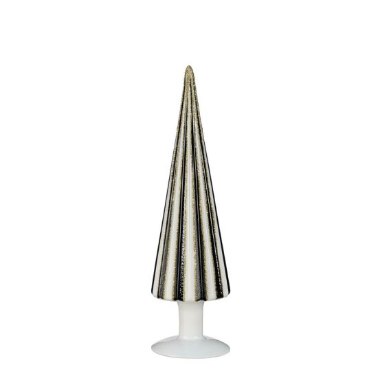ARBRE NOIR BLANC H29 D8CM de Edelman - deco maison et noël dans E009