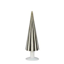ARBRE NOIR BLANC H29 D8CM de Edelman - deco maison et noël dans E009