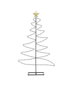 PORTEUR ARBRE NOIR 68X15 H118CM de Edelman - deco maison et noël dans E009