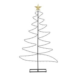 PORTEUR ARBRE NOIR 68X15 H118CM de Edelman - deco maison et noël dans E009