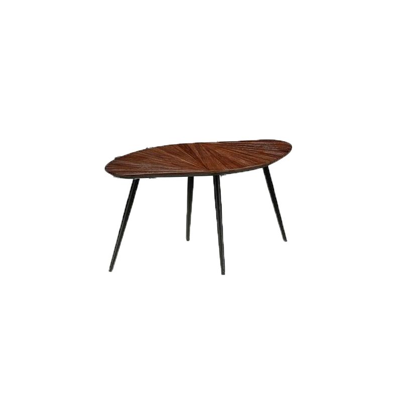 TABLE DE SERVICE DANE MARRON.F L79XB39 H45CM de Edelman - deco maison et noël dans E009