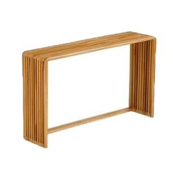 CONSOLE YONKER MARRON L75XB20 H45CM de Edelman - deco maison et noël dans E009