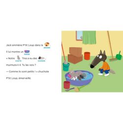 P'tit loup aime les bébés animaux - livre enfant interactif et éducatif de Jardinerie Bordeaux Libourne Gironde dans C022