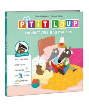 P'tit loup ne dort pas à la maison - livre enfant pour éveiller l'imaginaire de Jardinerie Bordeaux Libourne Gironde dans C022