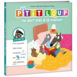 P'tit loup ne dort pas à la maison - livre enfant pour éveiller l'imaginaire de Jardinerie Bordeaux Libourne Gironde dans C022