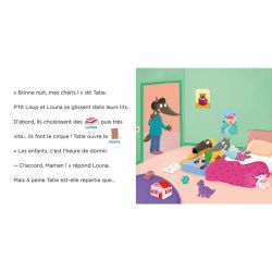 P'tit loup ne dort pas à la maison - livre enfant pour éveiller l'imaginaire de Jardinerie Bordeaux Libourne Gironde dans C022
