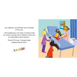 P'tit loup va à l'hôpital - livre enfant éducatif et ludique de Jardinerie Bordeaux Libourne Gironde dans C022