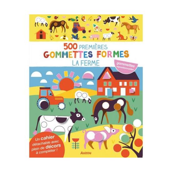 Livres Enfants La ferme avec gommettes de Jardinerie Bordeaux Libourne Gironde dans C022
