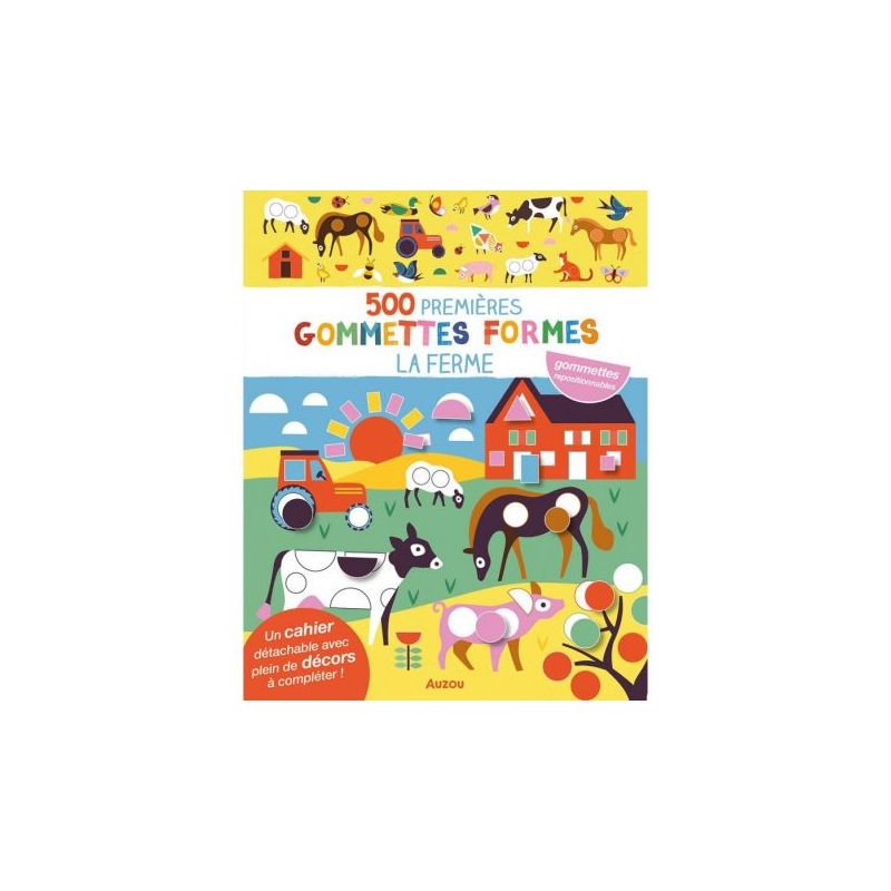 Livres Enfants La ferme avec gommettes de Jardinerie Bordeaux Libourne Gironde dans C022